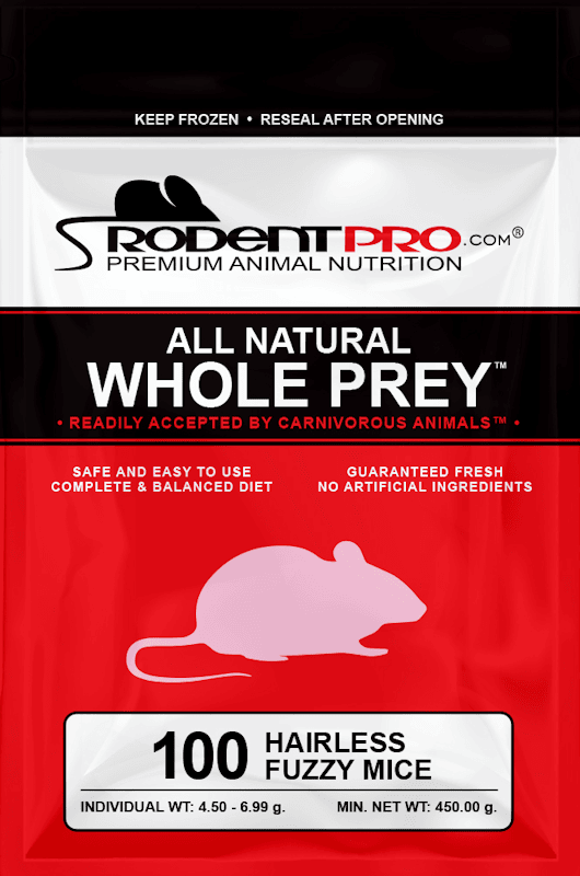 Frozen Hairless Fuzzy Mice 100ct for Sale: Shop RodentPro